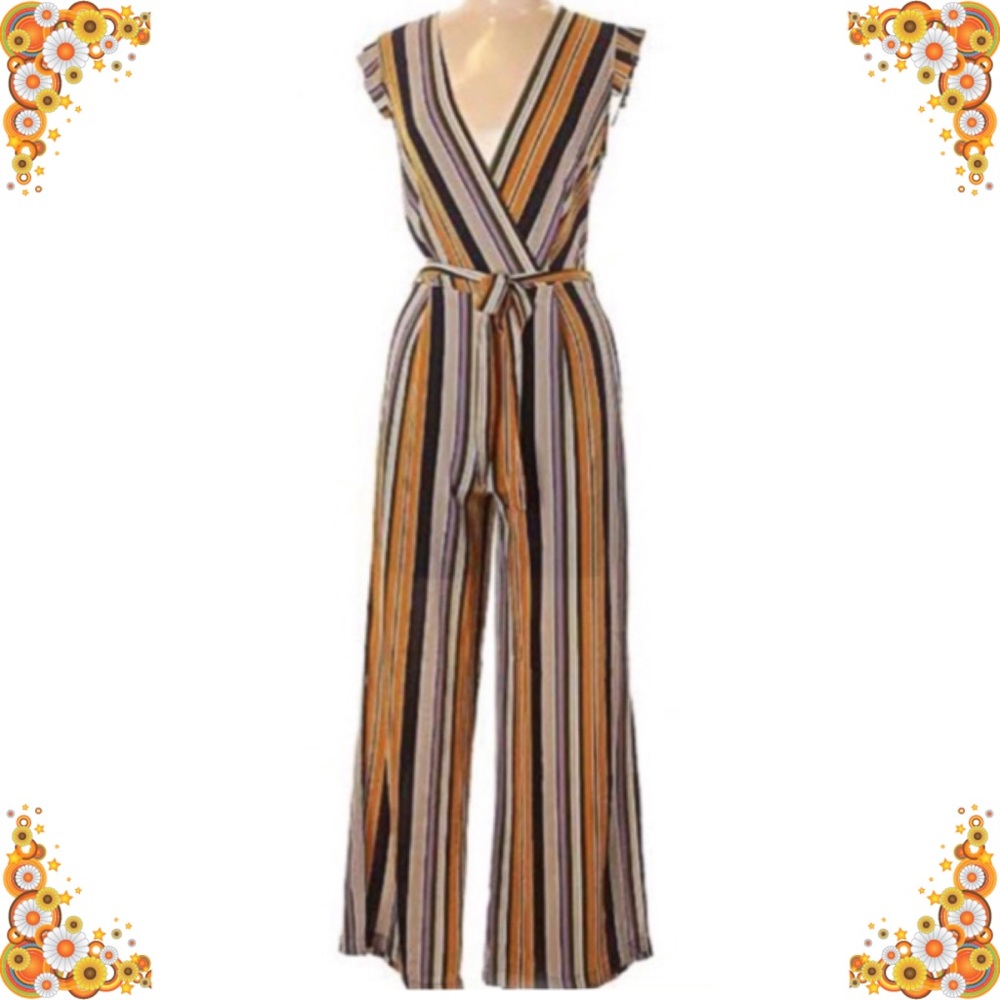 ✨MONTEAU STRIPED JUMPSUIT✨
